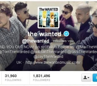 Foto de @thewantedbr